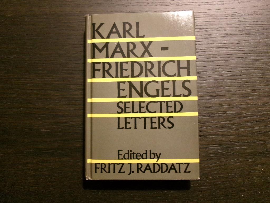Karl Marx- Friedrich Engels   -Selected Letters-, Boeken, Ophalen of Verzenden