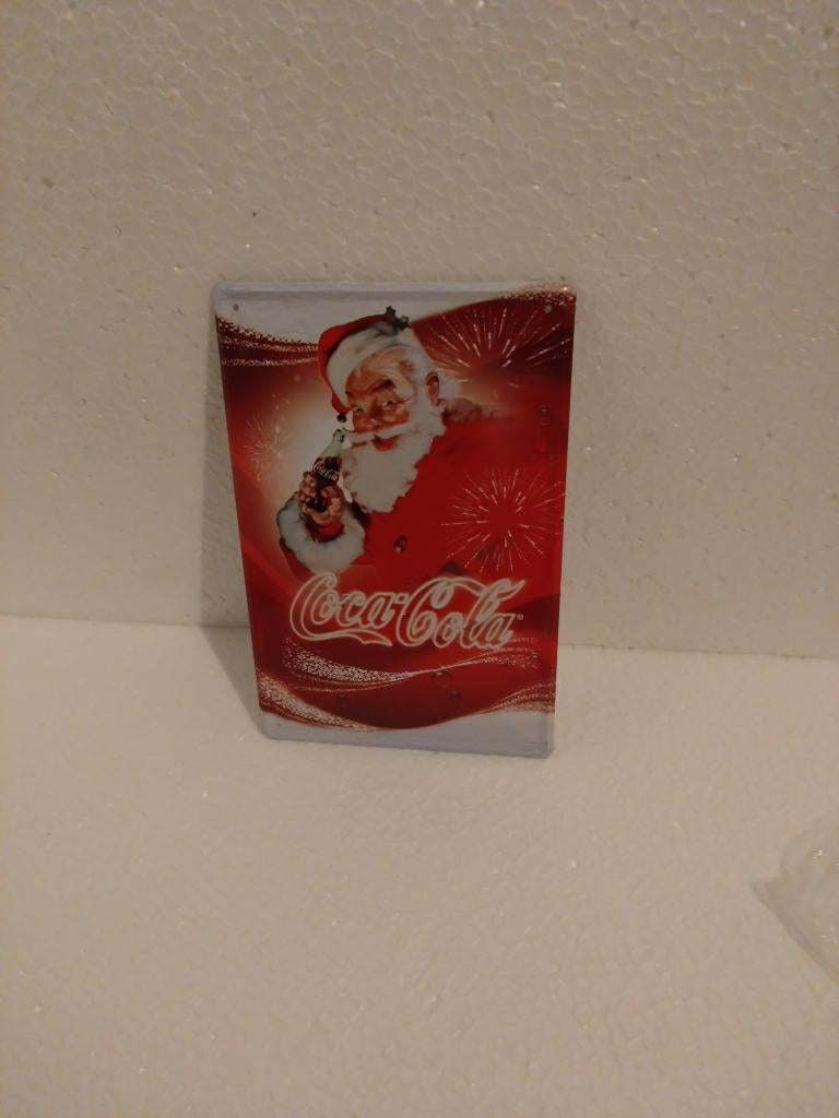 coca cola reclamebordje, Verzamelen, Ophalen of Verzenden, Nieuw, Reclamebord