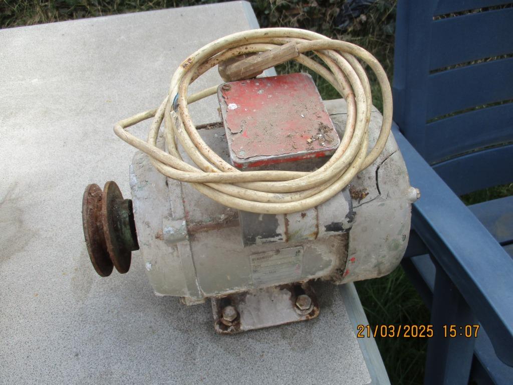 moteurs électriques, Bricolage & Construction, Enlèvement, Utilisé, Moteur électrique