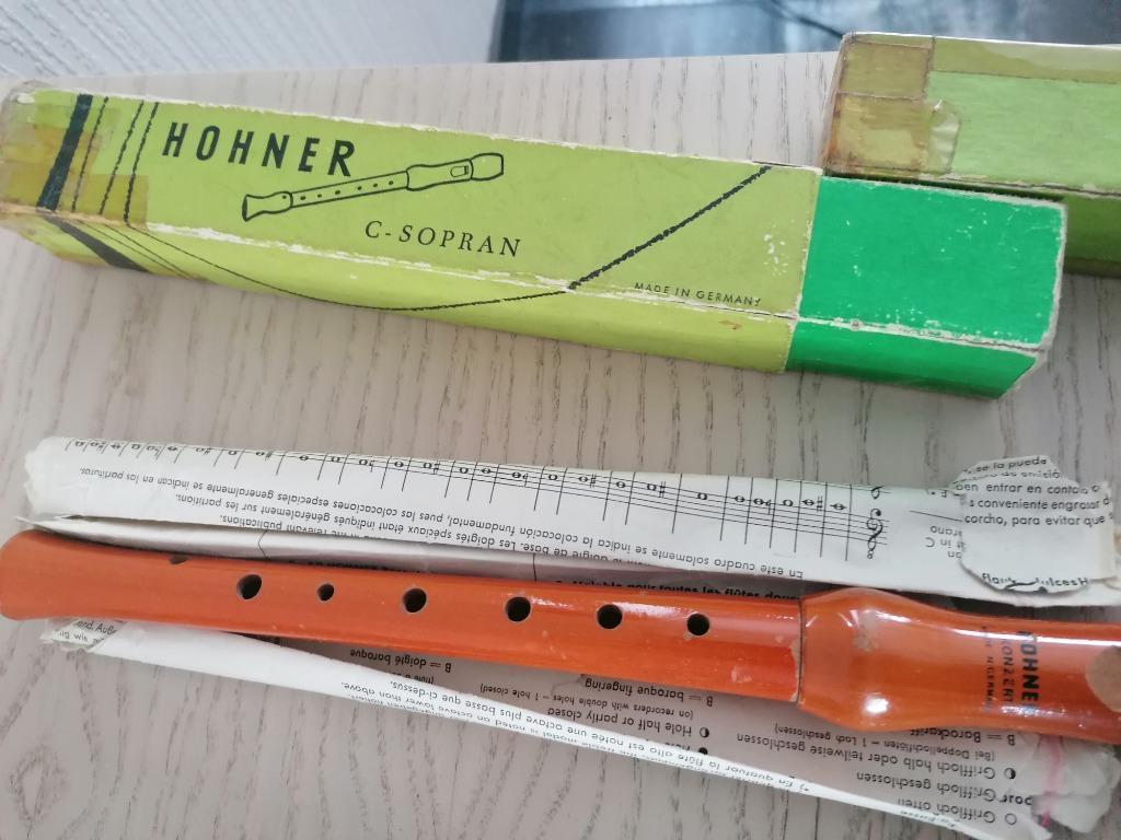flûte d'apprentissage en bois Hohner, Musique & Instruments, Instruments à vent | Flûtes à bec, Enlèvement ou Envoi, Utilisé, Soprano ou Sopranino