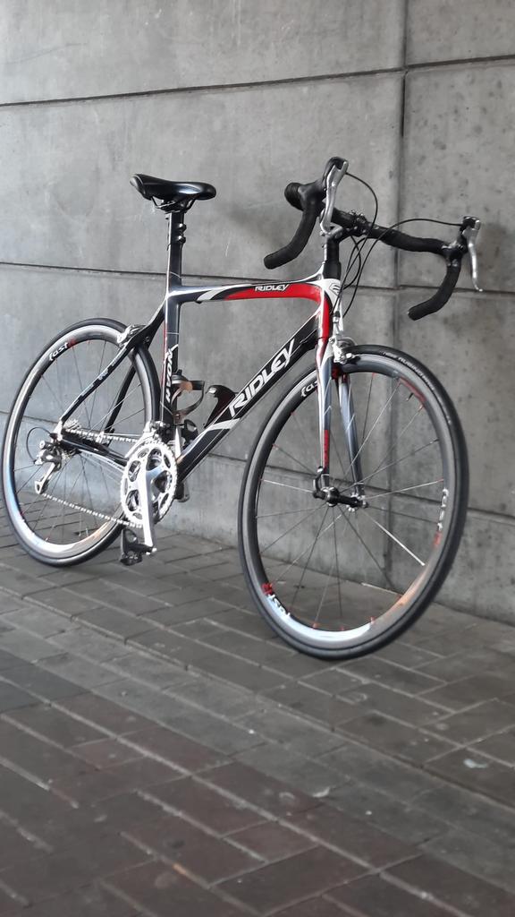 Ridley Carbon koersfiets frame 72 cm, Fietsen en Brommers, Fietsen | Racefietsen, Minder dan 10 versnellingen, Carbon, Heren, Zo goed als nieuw