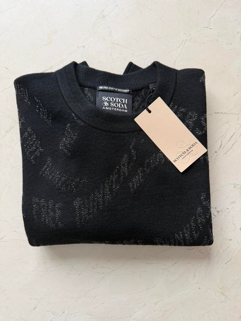 Nieuwe trui van Scotch en frisdrank S, Kleding | Dames, Verzenden, Nieuw, Maat 36 (S), Zwart