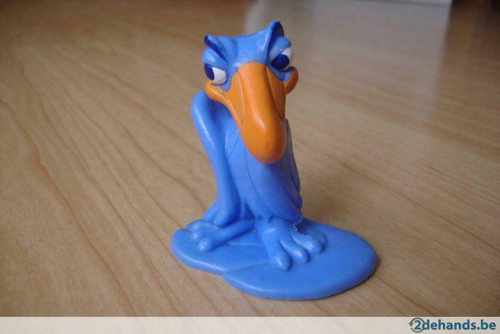 Figuur ‘Zazu’ Leeuwenkoning (Disney NPI Macau), Ophalen of Verzenden, Leeuwenkoning of Jungle Boek, Gebruikt, Beeldje of Figuurtje