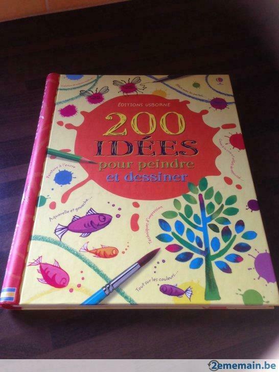 200 ideeën voor schilderen en tekenen, Boeken, Ophalen of Verzenden, Nieuw