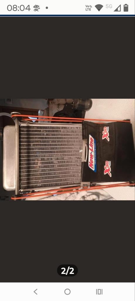 X30 kart radiator, Ophalen