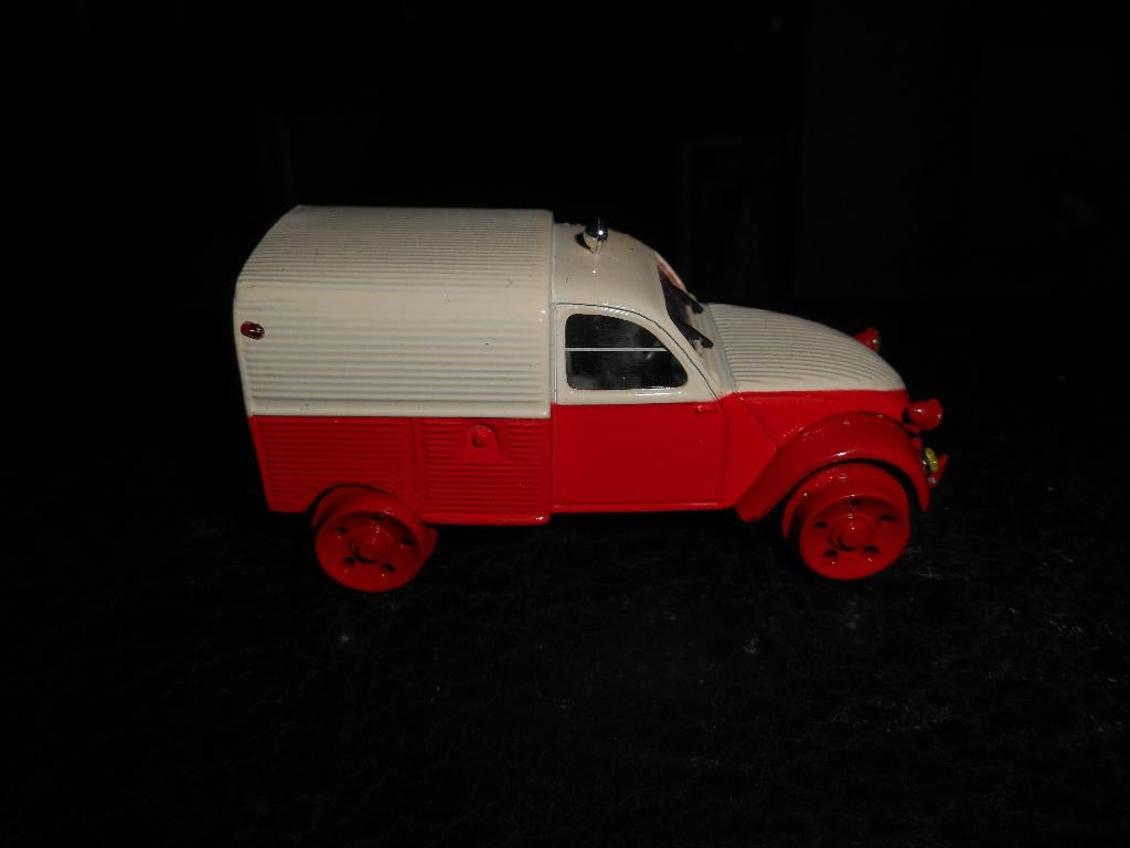 Norev 1/43 Citroën 2CV ( Rail), Enlèvement ou Envoi, Norev