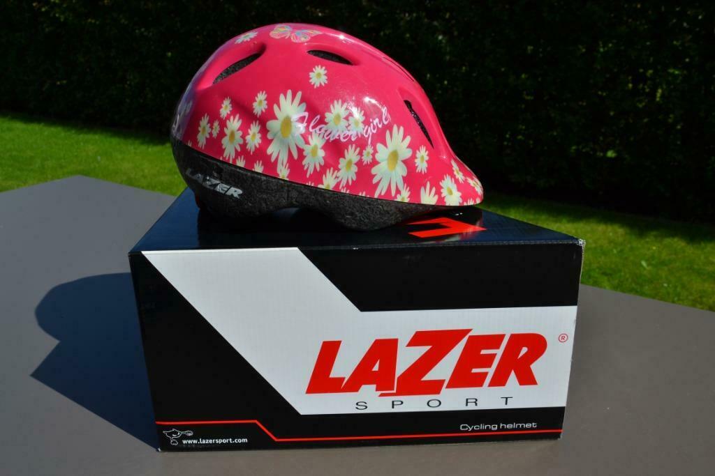 Fietshelm Lazer Flower Girl 49-56 cm, Ophalen, Gebruikt, S, Lazer