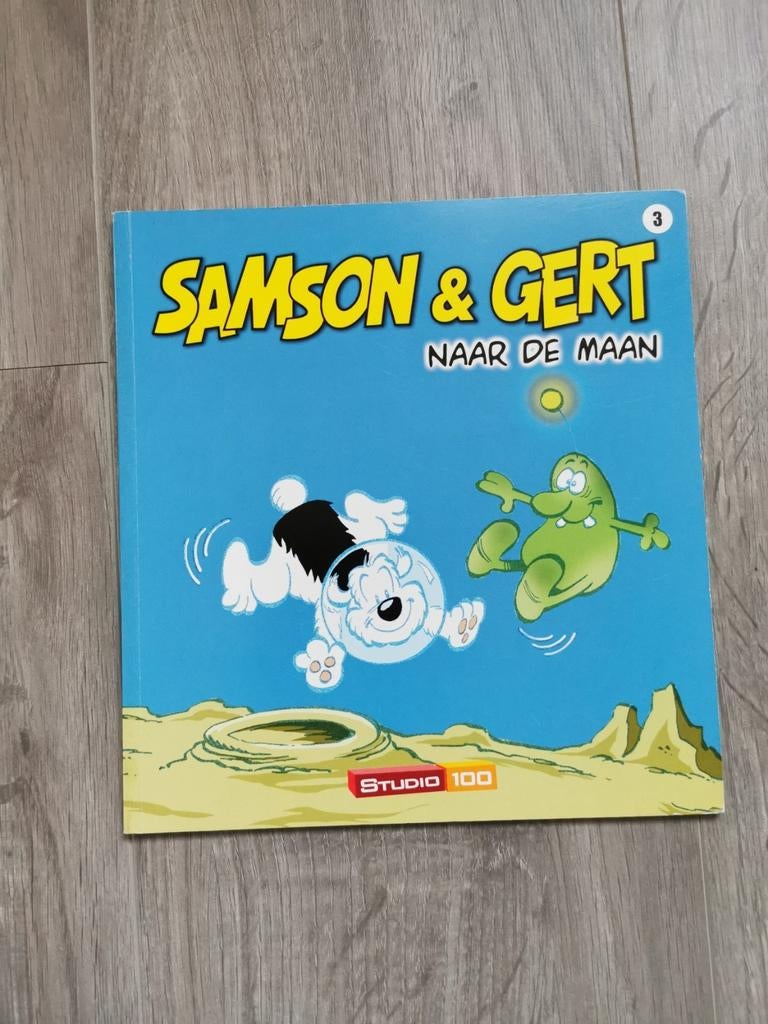 Samson & Gert - Naar de maan, Boeken, Kinderboeken | Kleuters, Gelezen, Fictie algemeen, 4 jaar, Jongen of Meisje, Voorleesboek