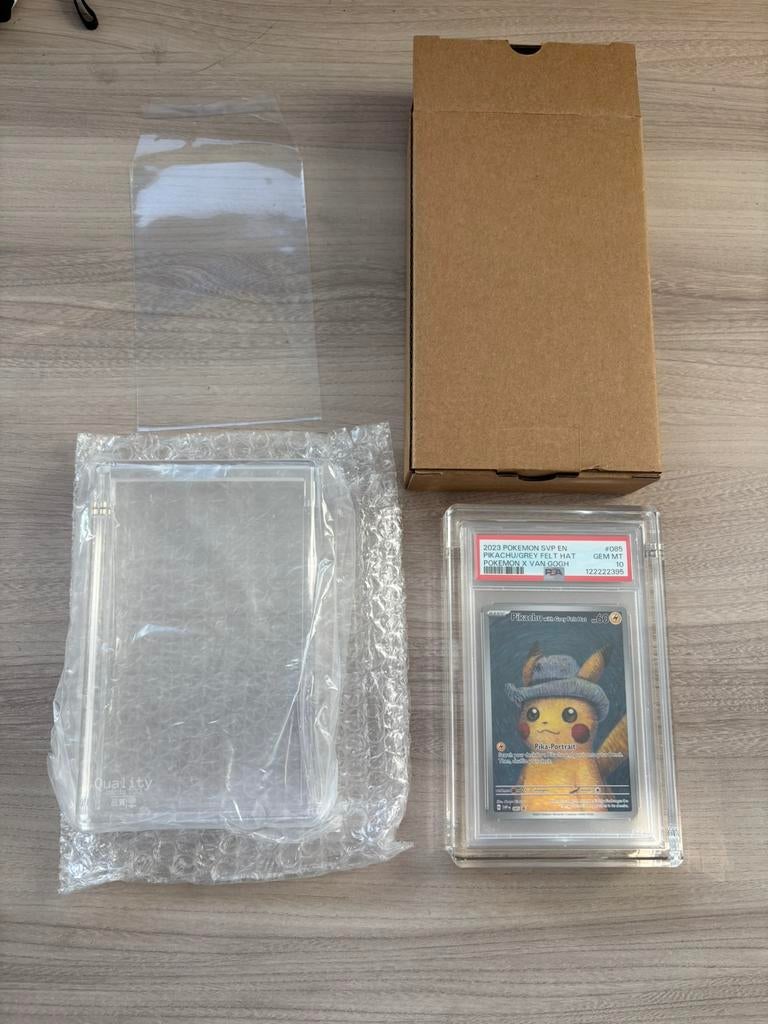 magnétique acrylique avec plaque de carte graduée PSA/CGC, Enlèvement ou Envoi