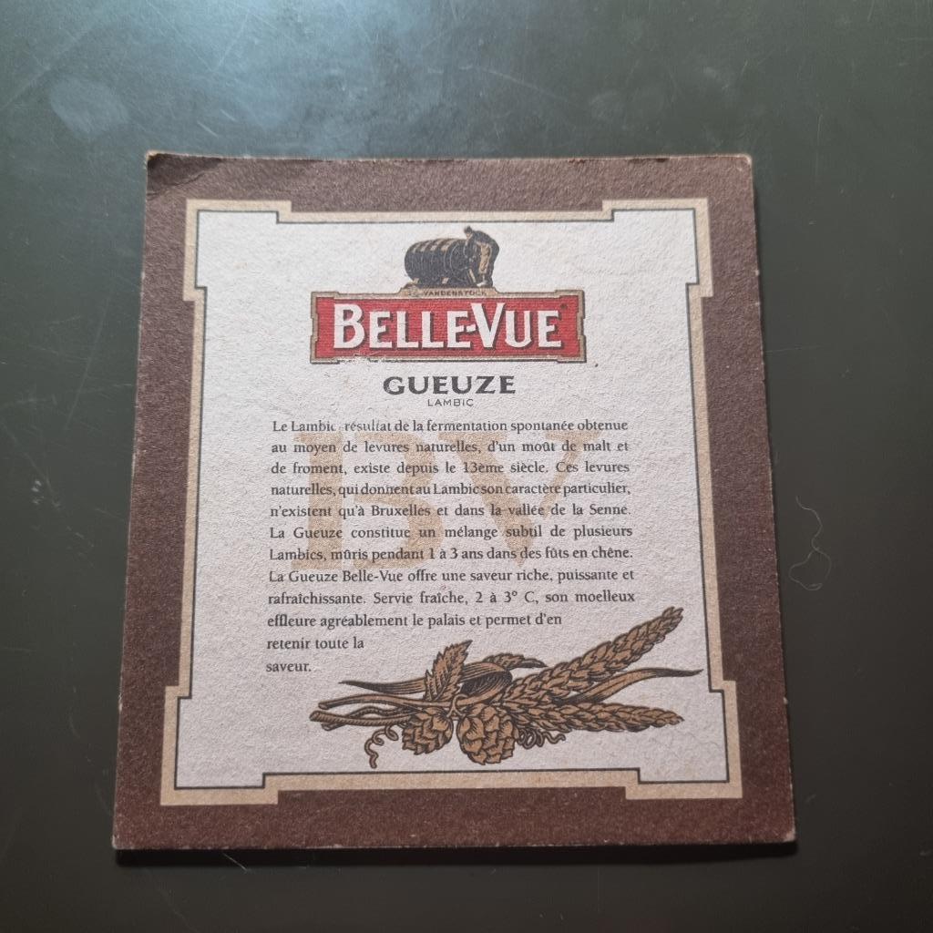 Sous Bock Belle-Vue (modèle 25), Ophalen of Verzenden, Gebruikt, Viltje(s), Overige merken