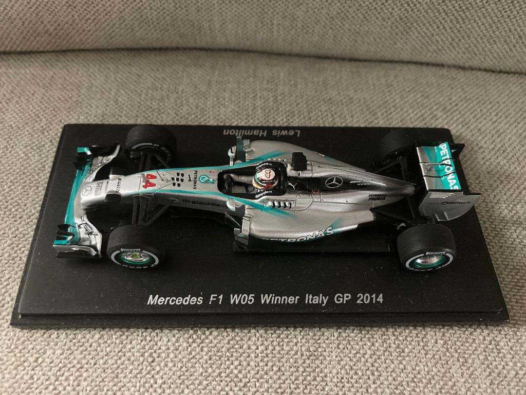 Lewis Hamilton 1:43 Winner Italy GP 2014 W05 F1 Spark, Ophalen of Verzenden, Nieuw, Formule 1
