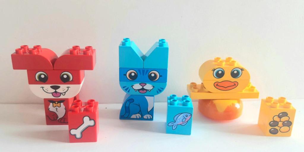 Lego Duplo 10858 Puzzle des animaux Complet sans la boîte  E, Enlèvement ou Envoi, Comme neuf, Ensemble complet, Duplo