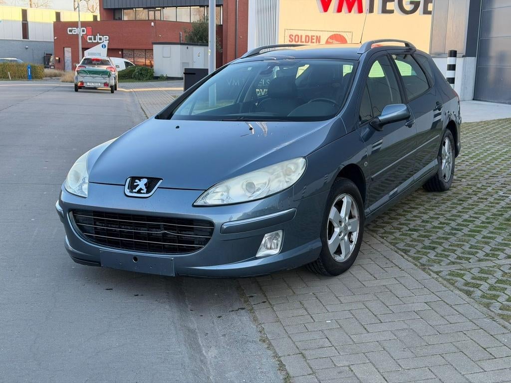 PEUGEOT 407 SW 1.6 HDi Premium FAP, Autos, Peugeot, Cuir, Argent ou Gris, Achat, 140 g/km