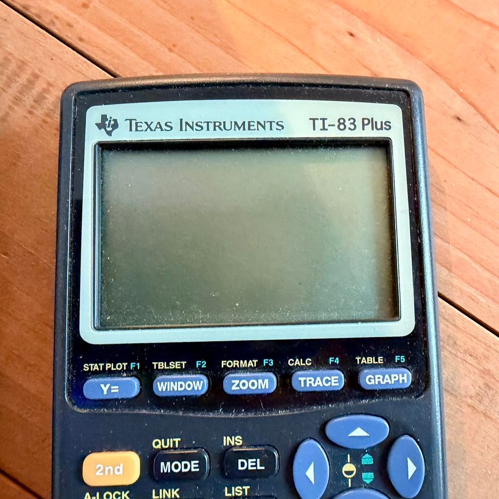 TI-83 Plus wetenschappelijke rekenmachine, Diversen, Rekenmachines, Ophalen of Verzenden, Grafische rekenmachine, Gebruikt
