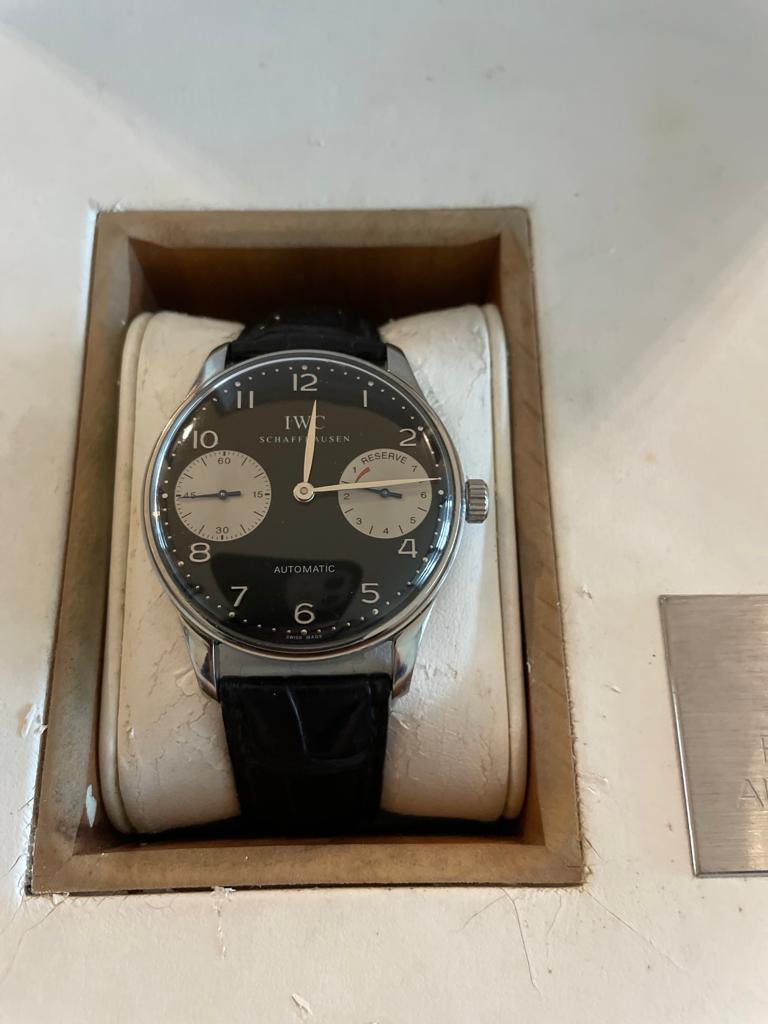 IWC Portugaise Automatique 2000, Montre-bracelet, Autres marques, Cuir, Enlèvement