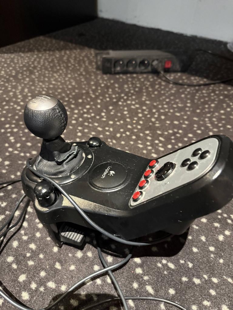 Logitec G27 gaming stuurwiel combo met shifter, Ophalen, Gebruikt, Stuur of Pedalen, PlayStation 3