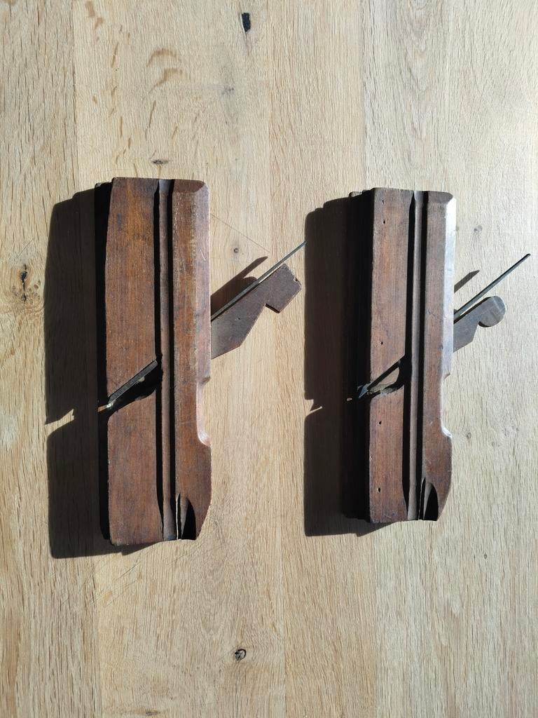 2 schaven tand groef, Ophalen