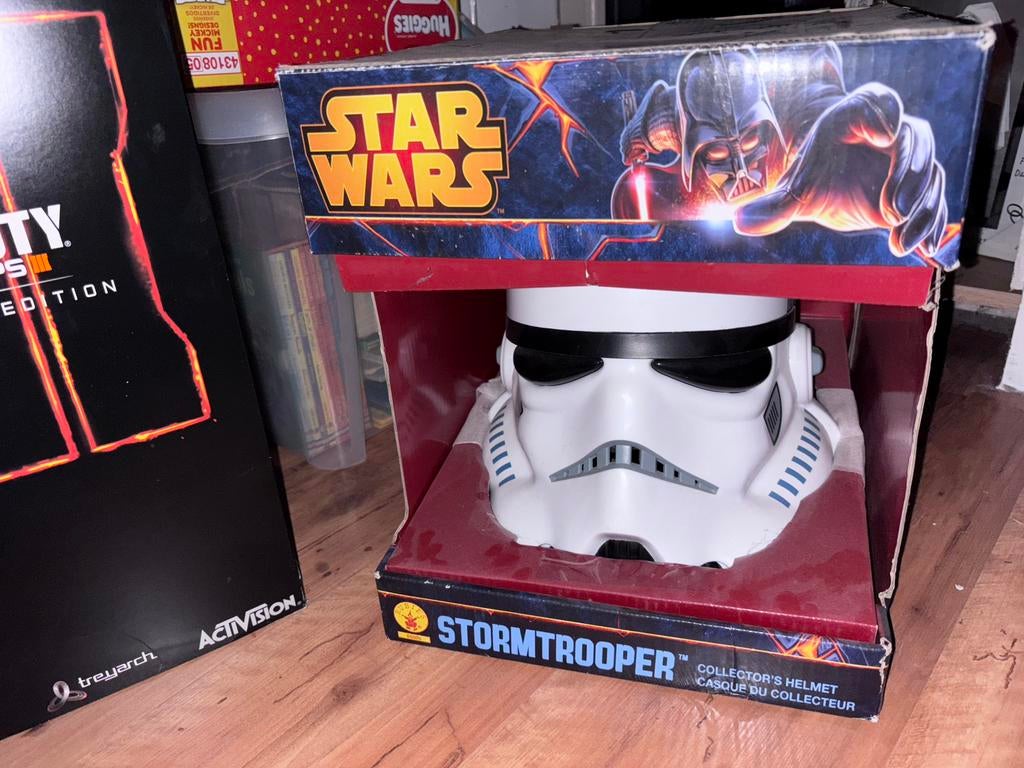 Stormtrooper helmet, Verzamelen, Ophalen, Zo goed als nieuw
