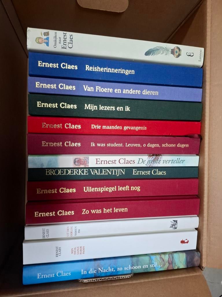 Ernest Claes : 27x society et 11 autres copies, Enlèvement