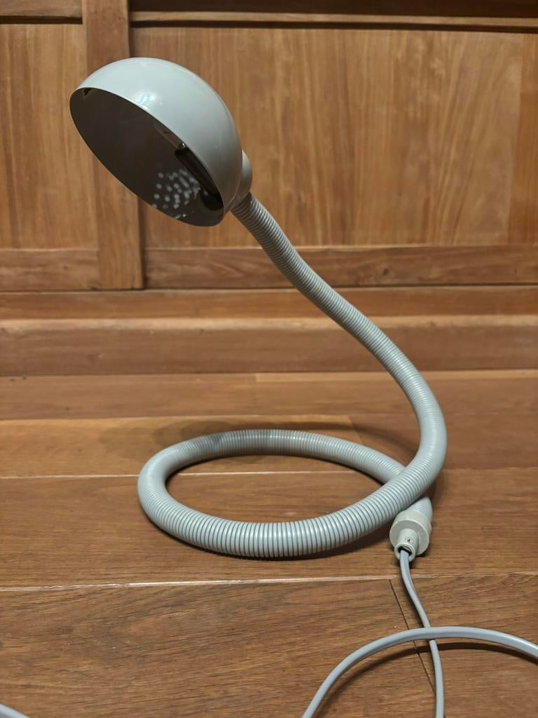 Vintage ‘Snake’ bureaulamp Isao Hosoe, Electroménager, Enlèvement ou Envoi, Utilisé