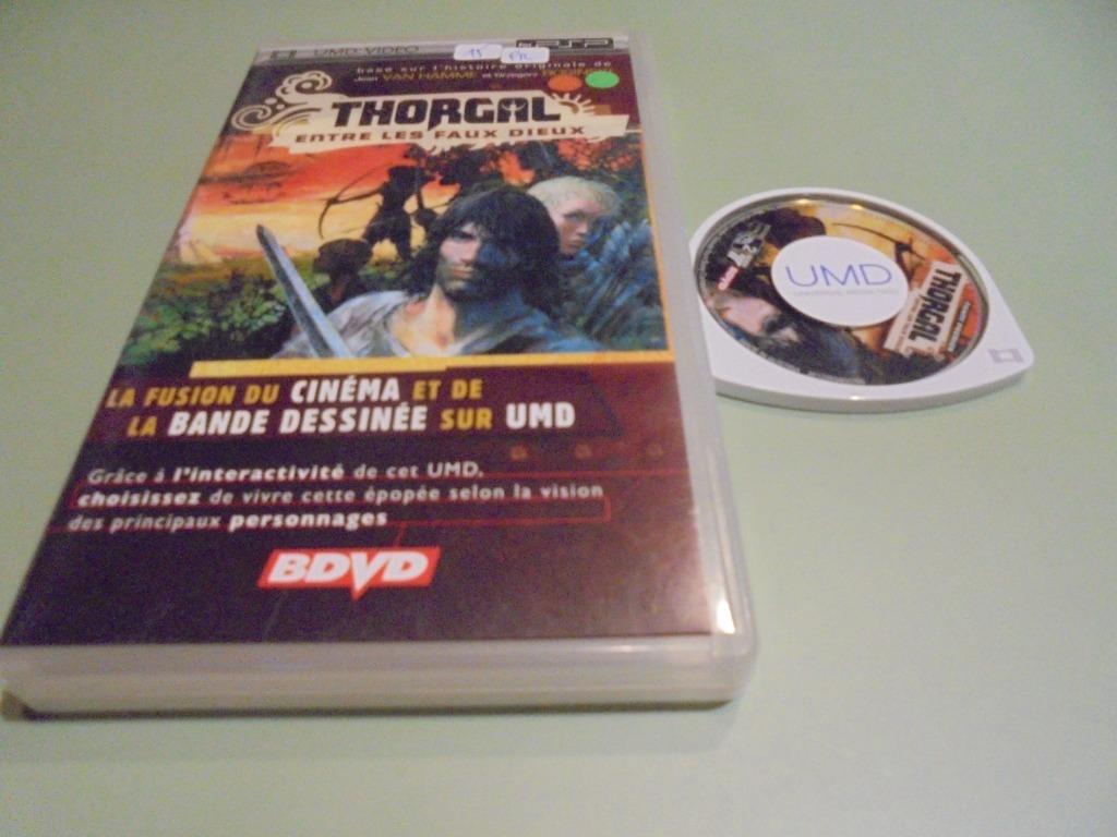 PSP UMD Thorgal Entre les faux dieux (FRANS), Games en Spelcomputers, Ophalen of Verzenden, Gebruikt
