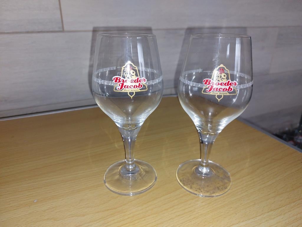 Verres de dégustation Brother Jacob, Enlèvement ou Envoi, Comme neuf, Verre ou Verres, Autres marques