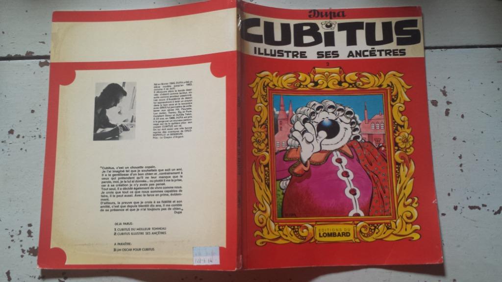 Cubitus - Illustre ses ancêtres - Dargaud, Enlèvement ou Envoi, Une BD, Utilisé, DARGAUD