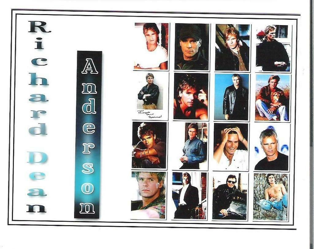 foto's van Richard Dean Anderson, gratis verzending, Ophalen of Verzenden, Nieuw