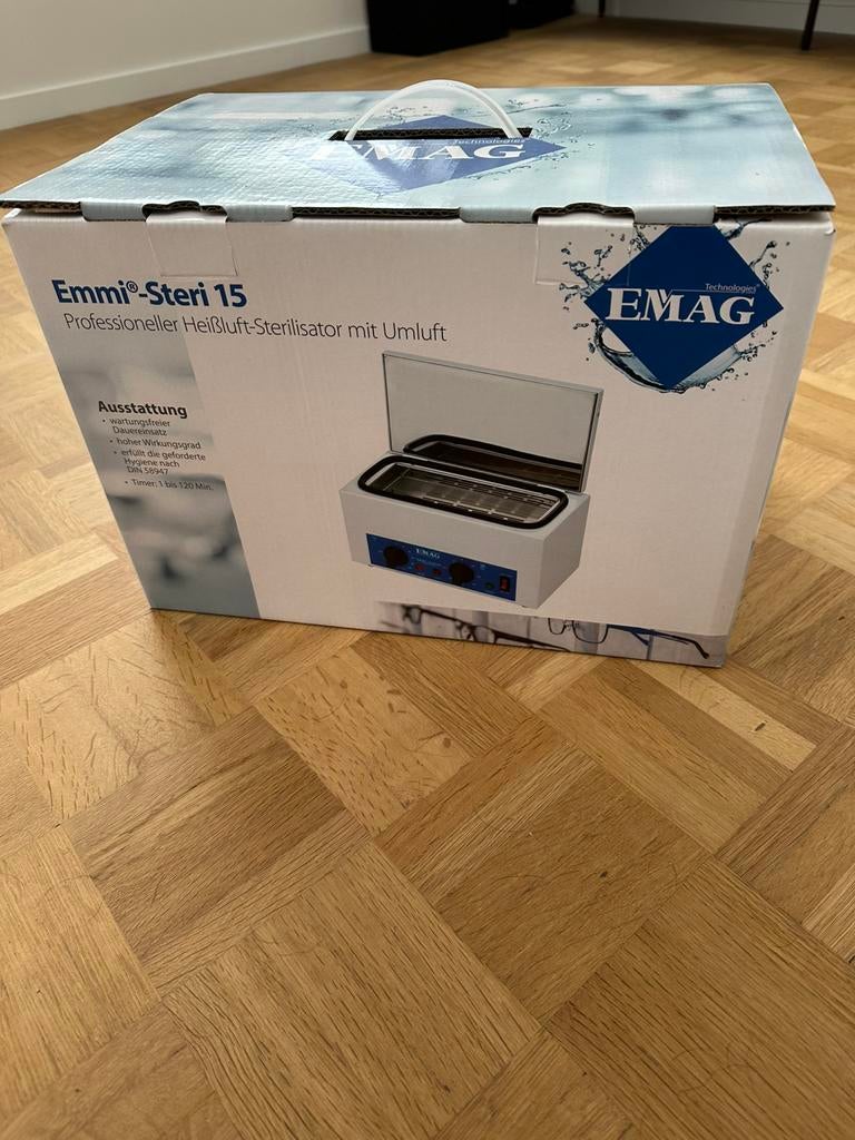 STERILISATEUR A CHALEUR – EMMI STERI 15, Articles professionnels, Enlèvement