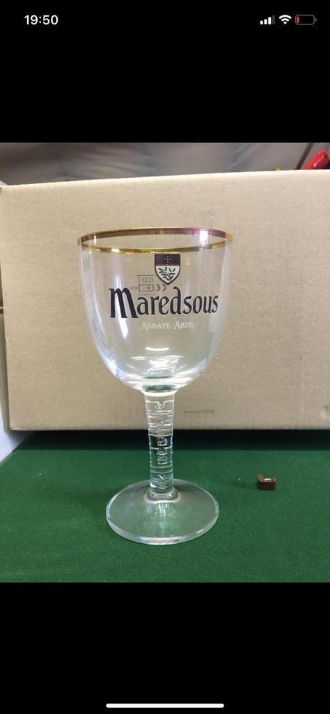 Glas Maredsous, Ophalen, Zo goed als nieuw