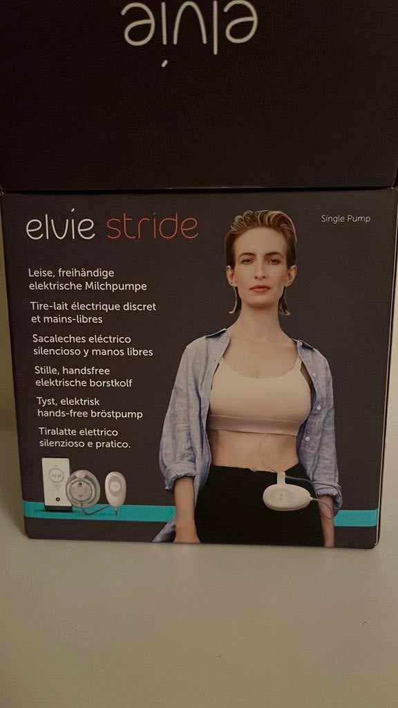 Borstkolf elvie stride, Kinderen en Baby's, Babyvoeding en Toebehoren, Ophalen, Zo goed als nieuw, Borstkolf