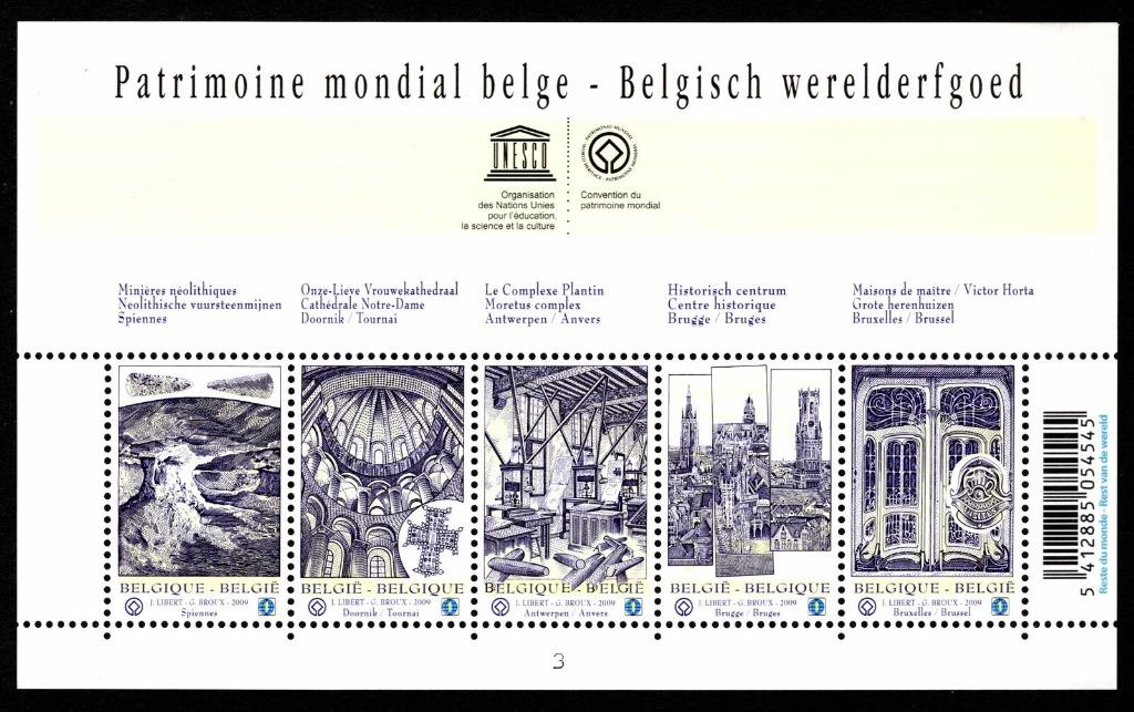 Blokken met 5 postzegels 1W (frankeerwaarde 15,60€), Frankeerzegel, Ophalen of Verzenden, Zonder stempel, Postfris
