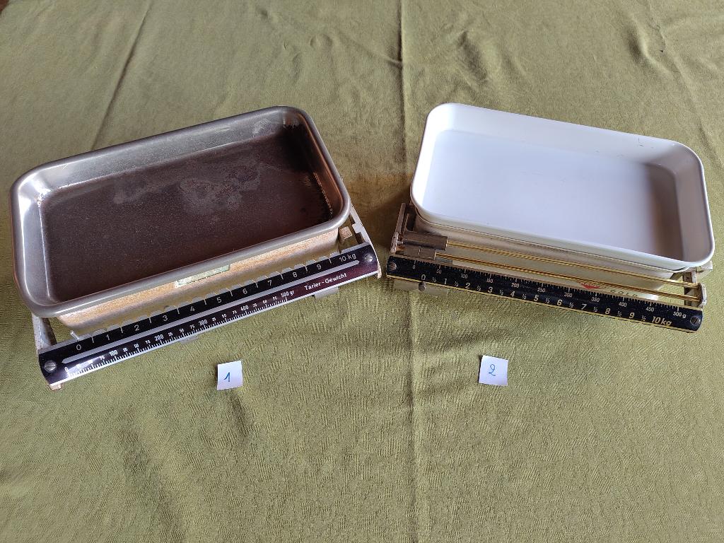 Vintage keukenweegschalen, Antiek en Kunst, Ophalen of Verzenden