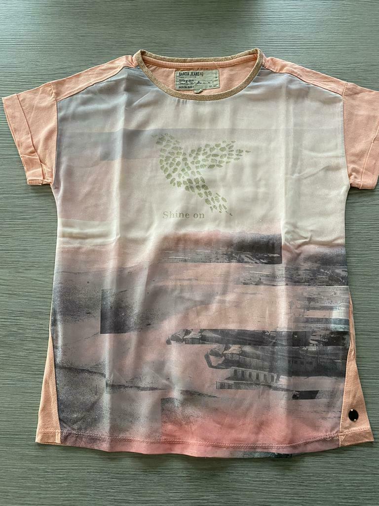 T-shirt Garcia Jeans - maat 152/158, Meisje, Garcia Jeans, Ophalen of Verzenden, Zo goed als nieuw