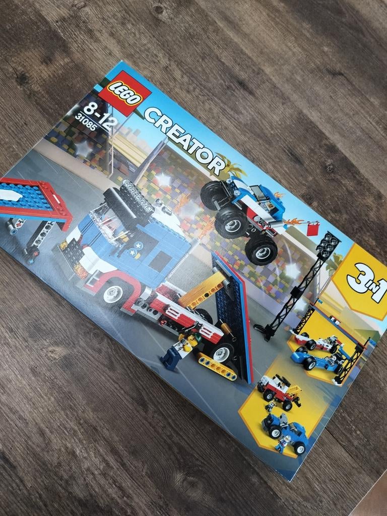 Lego Creator Mobiele Stuntshow 31085, Ophalen, Zo goed als nieuw, Lego