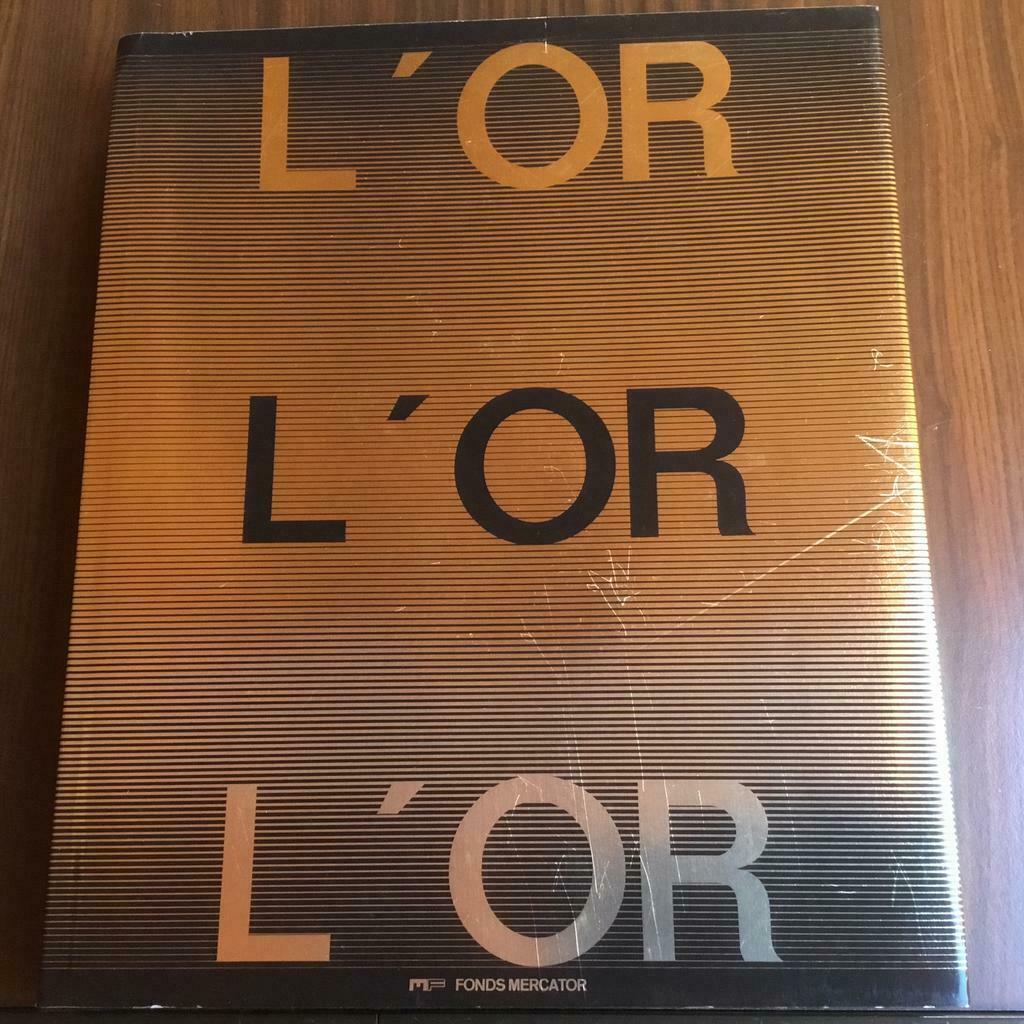 Livre d’art Fonds Mercator L’Or, Enlèvement ou Envoi, Utilisé