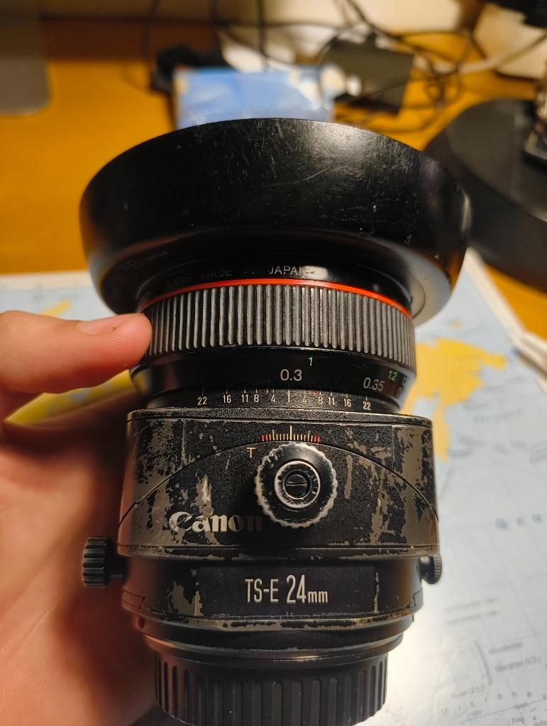 Canon TS-E 24mm F 3.5 L, Audio, Tv en Foto, Foto | Lenzen en Objectieven, Ophalen of Verzenden, Gebruikt, Groothoeklens