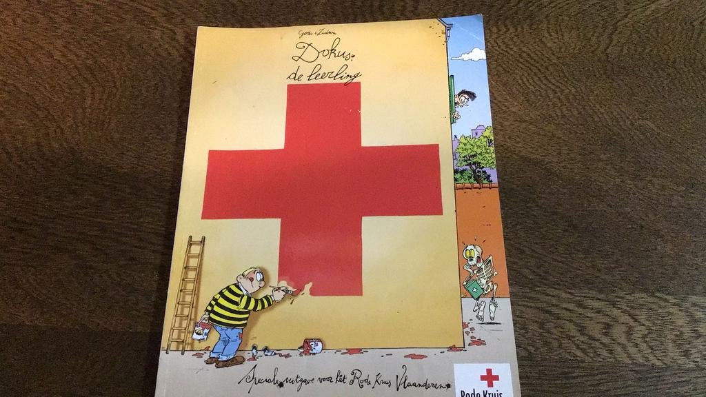 Dokus de leerlining (b3), Boeken, Eén stripboek, Ophalen of Verzenden, Gelezen