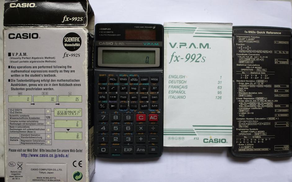 Calculette Casio Scientific fx-992S, Enlèvement, Comme neuf