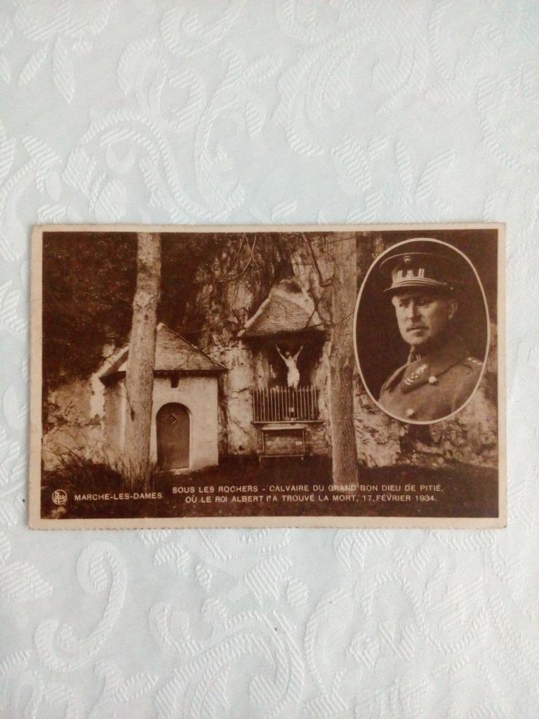 postkaart Albert I, Marche-Les-Dames, Collections, Objets militaires | Général, Autres, Enlèvement
