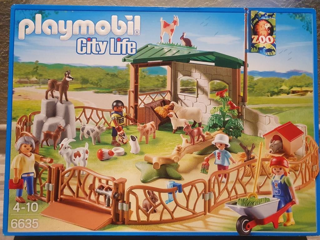 Playmobil city life kinderboerderij 6635, Ophalen of Verzenden, Gebruikt, Complete set