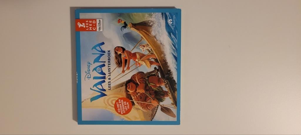 Vaiana lees en luisterboek, Cd's en Dvd's, Ophalen, Zo goed als nieuw, Muziek