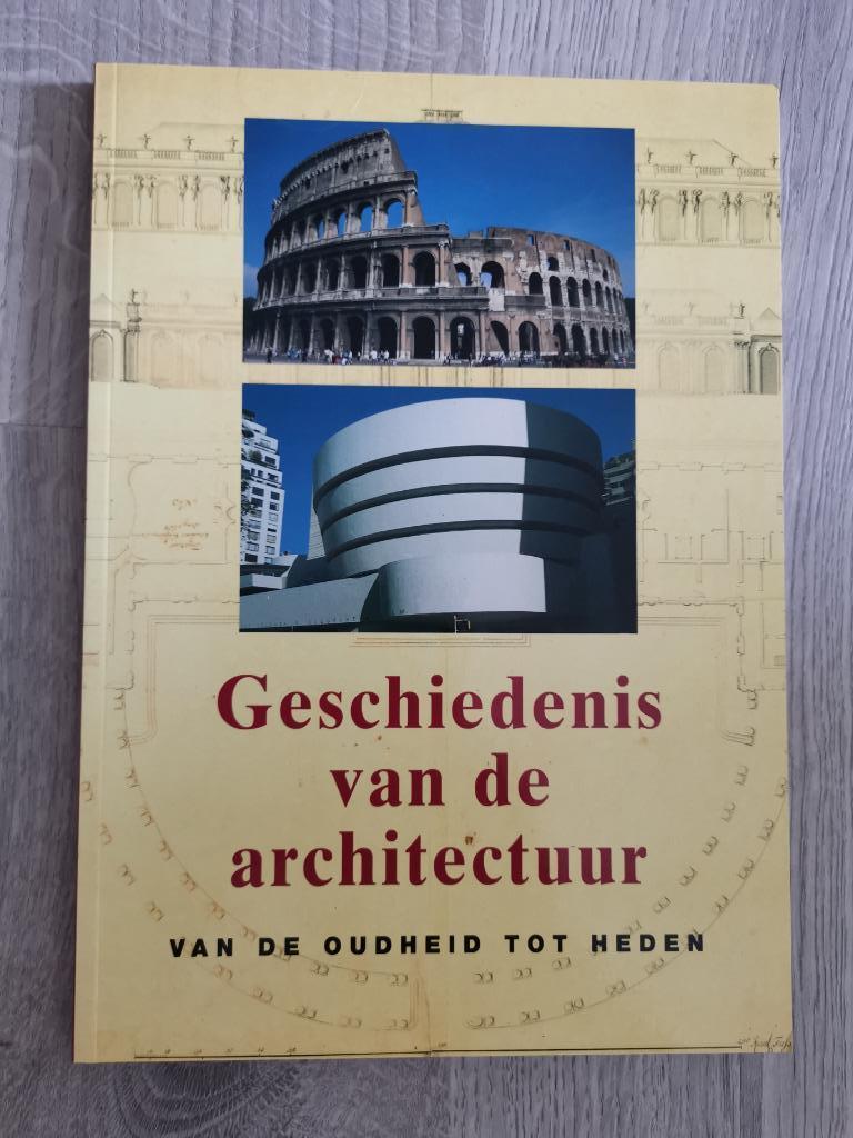 Geschiedenis van de architectuur - 2 boeken, Boeken, Kunst en Cultuur | Architectuur, Ophalen of Verzenden, Zo goed als nieuw