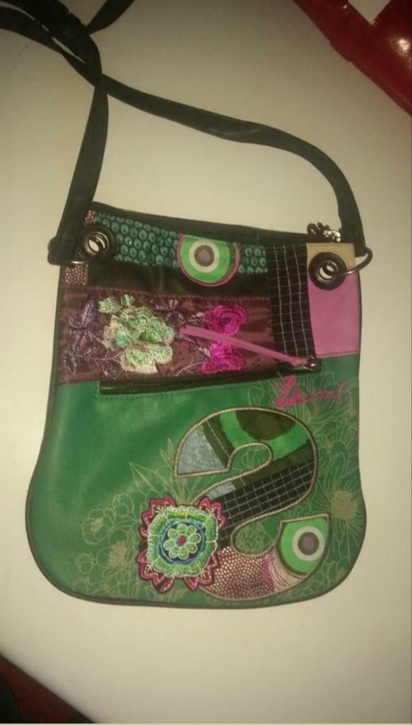 sac desigual bandoulière, Enlèvement ou Envoi, Utilisé, Cuir