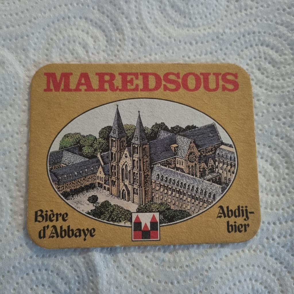 Sous Bock Maredsous (modèle 1), Collections, Enlèvement ou Envoi, Utilisé, Sous-bock, Autres marques