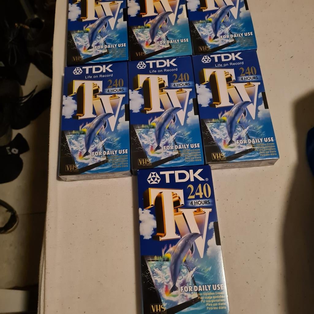 Video Cassette´s VHS Nieuw in verpakking, Cd's en Dvd's, Ophalen of Verzenden, Zo goed als nieuw