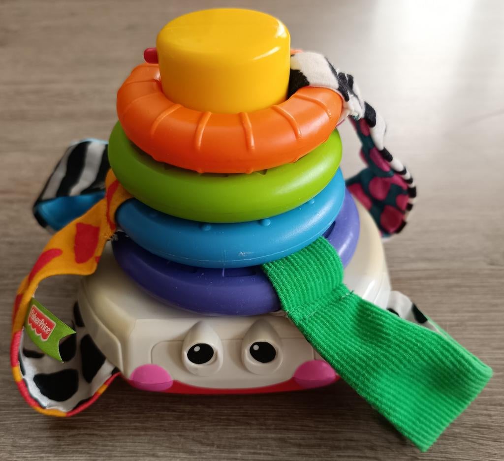 Vintage/Fisher-Price 73468/Stacking Surprise Octopus, Ophalen of Verzenden, Zo goed als nieuw