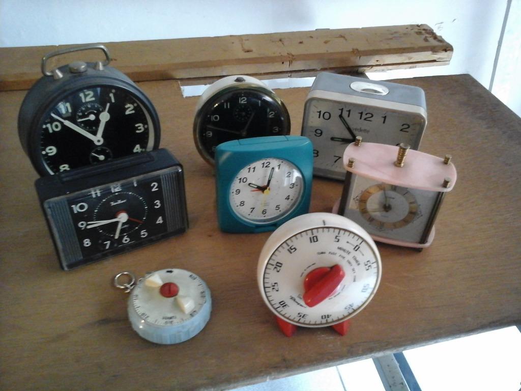 WEKKERS (5 stuks) (gewijzigd 30.05.2023), Enlèvement ou Envoi, Utilisé, Analogique, Réveil ou Horloge