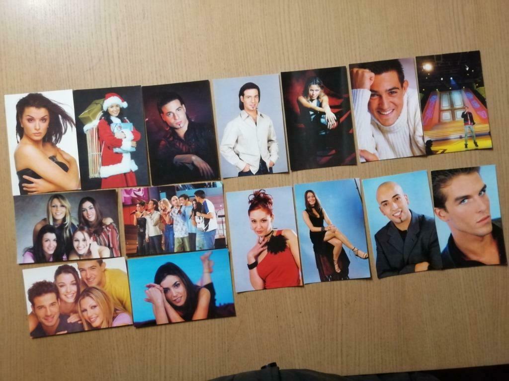 Panini 15 photocards Star Academy 2001 Jenifer Jean Pascal., Enlèvement ou Envoi