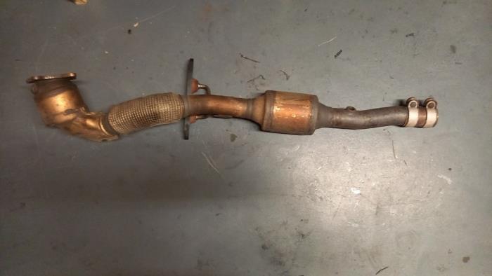 Tube avant + catalyseur d'un Audi A3, -, 3 mois de garantie, Audi, Utilisé